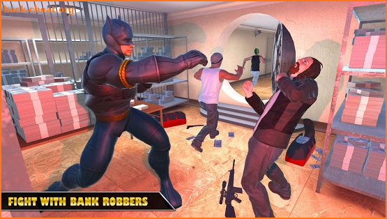 Panther Superhero Bank Robbery Crime City Rescue screenshot