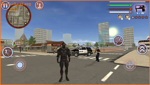 Panther Vice Town Rope Hero screenshot