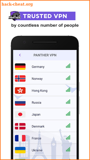 Panther VPN screenshot