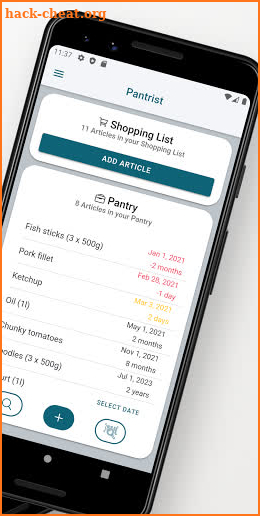 Pantrist - Shopping & Pantry screenshot