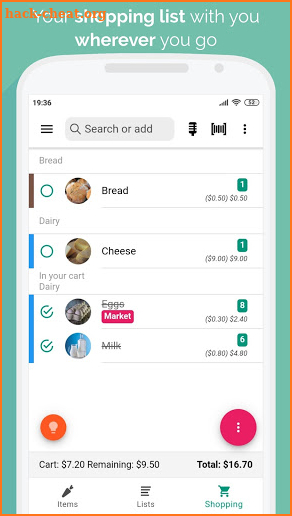 Pantry & grocery shopping list - Pantrify 🙌 screenshot