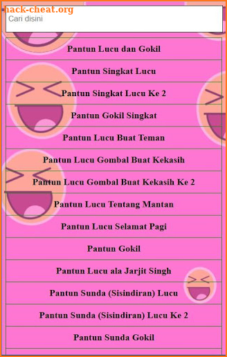 Pantun Lucu Terbaru screenshot