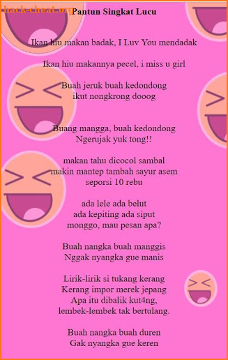 Pantun Lucu Terbaru screenshot