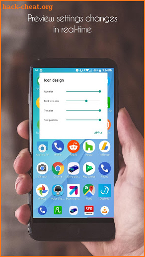 Papa Launcher screenshot