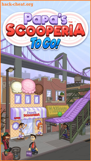 Papa's Scooperia To Go! screenshot