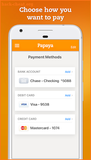 Papaya Payments: Pay Every Bill screenshot