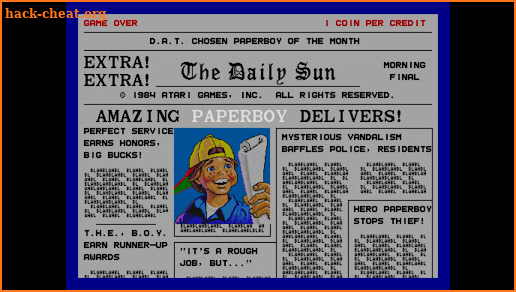 Paper Boy screenshot