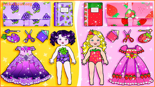 Paper Doll Diary DIY Dress Up screenshot