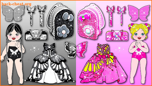 Paper Doll Diary DIY Dress Up screenshot