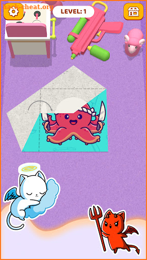 Paper Fold: Paper Puzzle 3D screenshot