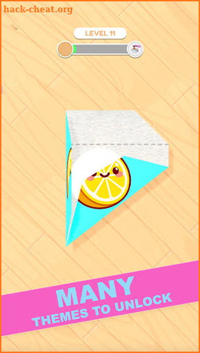 Paper Folding Block 3D & Puzzle Game screenshot