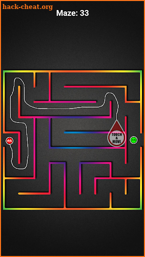 Paper Maze for kids, real fun of labyrinths. screenshot