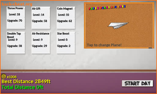 Paper Plane Journey screenshot