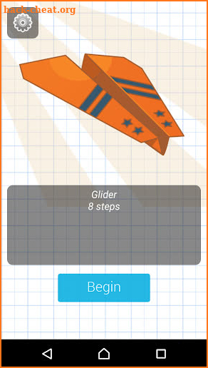 Paper Planes Instructions screenshot