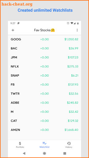 Paper Trader - Stock Market Simulator screenshot