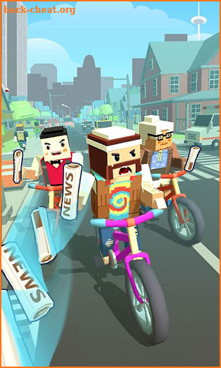 Paperboy BMX Rider screenshot