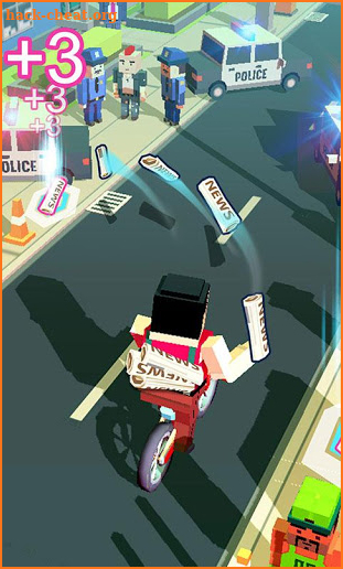 Paperboy BMX Rider screenshot