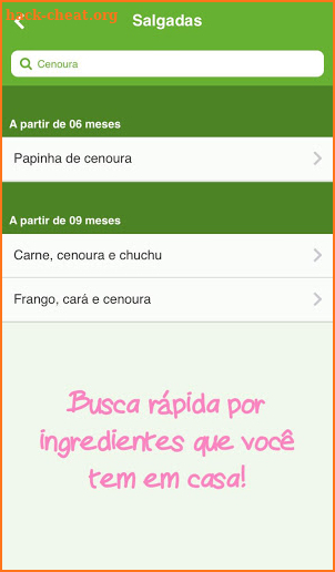 Papinhas de Bebê: + de 80 receitas screenshot