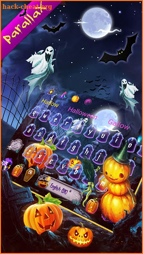 Parallax Halloween screenshot