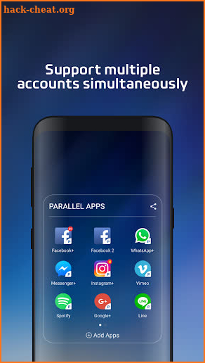 Parallel App – Multiple accounts & Parallel App screenshot