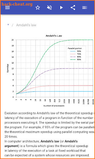 Parallel computing screenshot