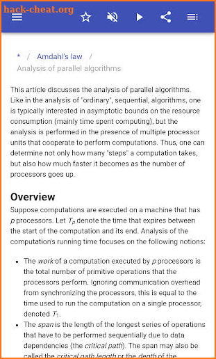 Parallel computing screenshot