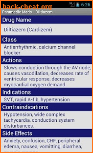 Paramedic Meds screenshot