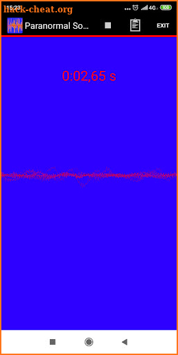 Paranormal Sound Recorder screenshot
