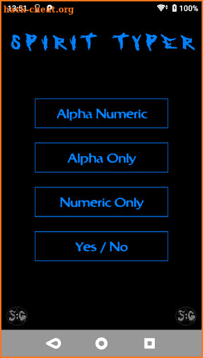 Paranormal Spirit Typer screenshot