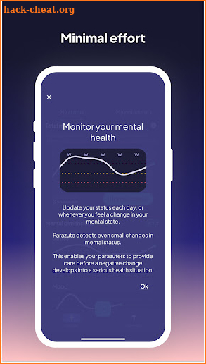 Parazute: Mental tracker screenshot