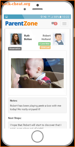 ParentZone screenshot