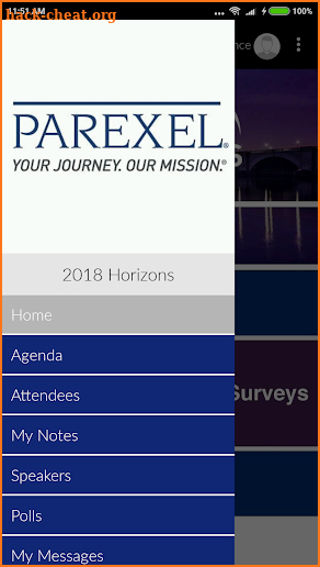 PAREXEL HORIZONS screenshot