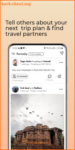 Parindey - Find Travel Partner screenshot