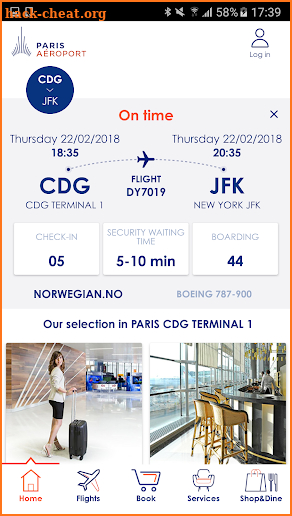 Paris Aéroport – Official App screenshot