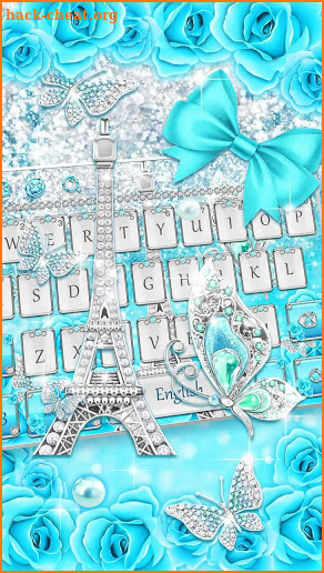 Paris Diamond Butterfly keyboard screenshot