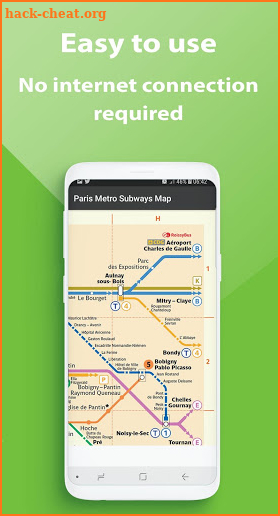 Paris Metro Subways Map screenshot