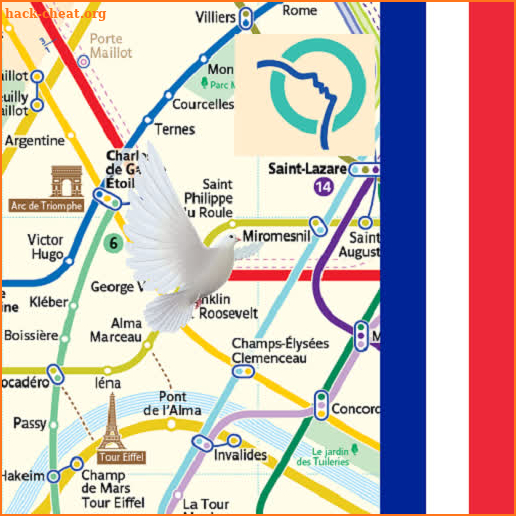 Paris Metro, Train, Bus, Tour Map Offline screenshot