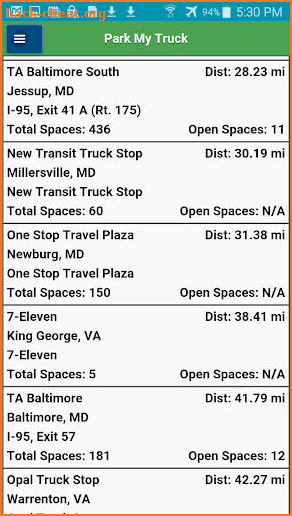 Park My Truck screenshot
