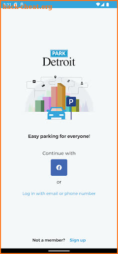 ParkDetroit screenshot