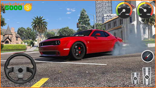 Parking Dodge - Challenger Muscle Driving USA screenshot