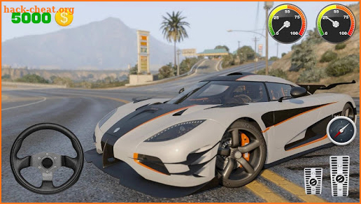 Parking Koenigsegg - Agera Sports Driving Sim screenshot