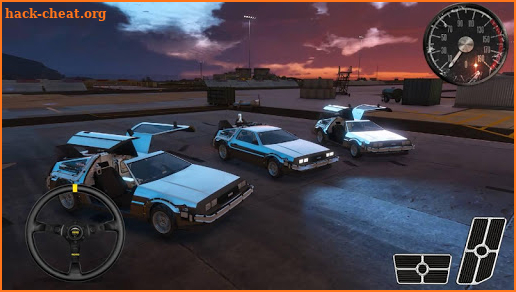 Parking Series Delorean - DMC Future Stunts screenshot