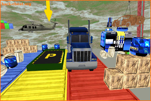 Parking Truck Simulation Game screenshot