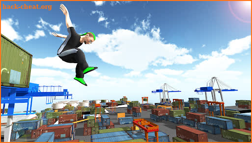 Parkour Flip Stunt Simulator: 3d Runner Game screenshot