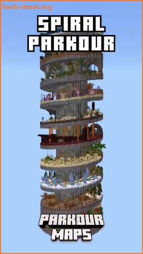 Parkour maps for Minecraft PE screenshot