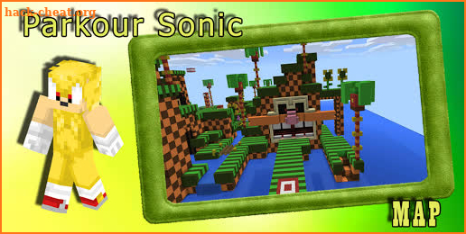 Parkour Sonic Map for MCPE screenshot