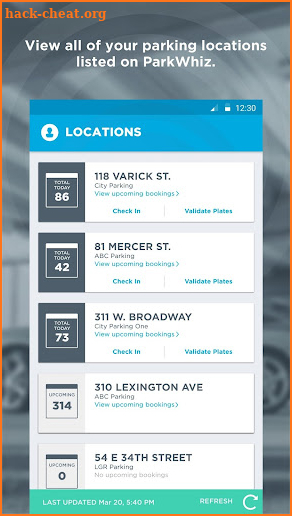 ParkWhiz Mobile Attendant screenshot