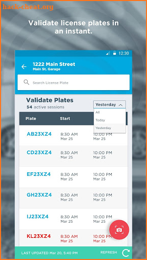 ParkWhiz Mobile Attendant screenshot