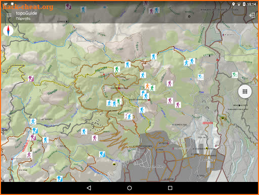 Parnitha topoguide screenshot