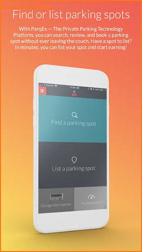 ParqEx - The Smart Parking Platform screenshot